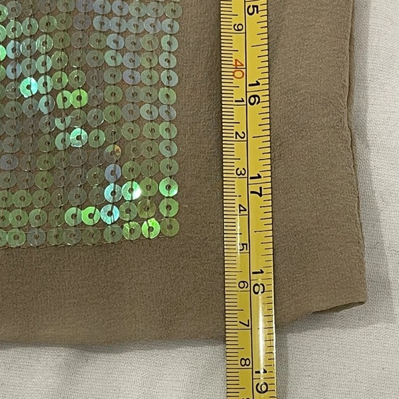 BCBG MaxAzria NWOT Sequin Glam Mini Skirt Women’s size L - Picture 12 of 12